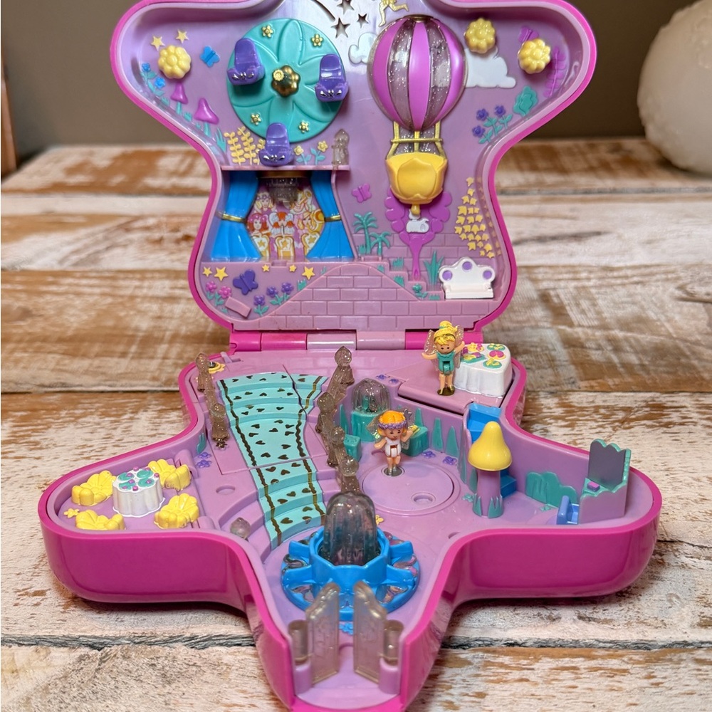 Polly Pocket Pink Star Compact Case - Picture 2 of 6